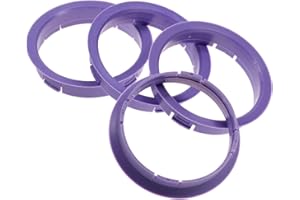 RKC 4X Zentrierringe 64,0 x 60,1 mm lila Felgen Ringe Made in Germany
