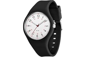 Facasu Armbanduhr Teenager Jungen Mädchen Uhr wasserdichte Analoge Sportuhren für Studenten Damen Mädchen Jungs Leicht Ablesbares Zifferblatt,Silikonarmband Kinderuhren Über 10 Jahre alt