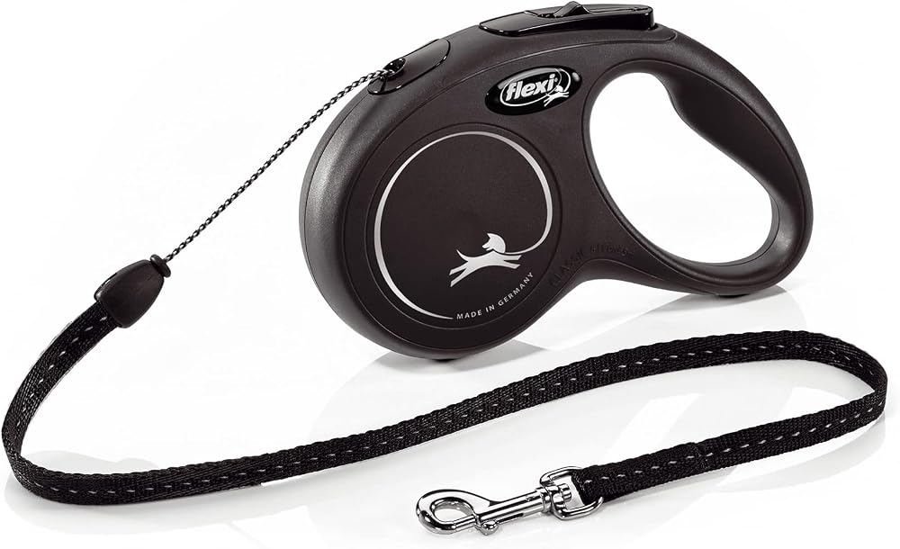 Flexi New Classic S Beden Siyah 5MT İpli Tasma