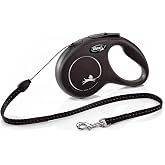 Flexi New Classic S Beden Siyah 5MT İpli Tasma