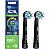 Oral-B Cross Action Diş Fır&ccedil;ası Yedek Başlığı, 2 Adet, Siyah