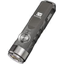 KEWAYO Stift-Taschenlampe USB-aufladbar, Edelstahl, 2 Lichtfarben (weiß/gelb) – Mini, Leicht & Praktisch