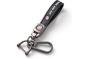 HDBDYH Fußballfans Autoschlüsselanhänger, Leder Autoschlüsselanhänger Ersatzschlüsselanhänger, Männer und Frauen Souvenirgeschenke