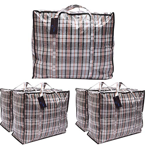 DECO EXPRESS Buste Salvaspazio Laundry Bag Busta Multiuso Porta Biancheria per Bagno (Confezione da 5)