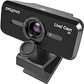CREATIVE Live! CAM Sync V3 2K QHD USB Webcam with 4X Digital Zoom and Microphones, 1080p HD, Up to 95&deg; Field of View, Privacy