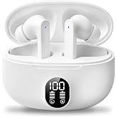 Wireless Bluetooth 5.3 Headphones, HiFi Stereo Bluetooth Headphones | 40H Wireless Helmets, 4 HD Mic with Noise Reduction ENC