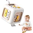 jeufun Baby Sensory Toys for 1 2 Year Old Boys Girls,Baby Activity Busy Cube Toys,Montessori Busy Cube Toys Sensory Toys for Toddlers, Educational Learning Toys Kids Birthday Gift for 12-24 Months