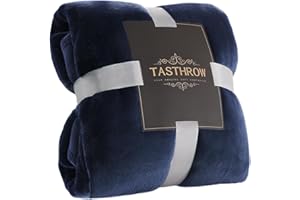 TASTHROW Coperta Vellutata in Pile, Morbida Coperta Plaid Divano Coperta Per Letto in Microfibra per Divano, Letto, Viaggi