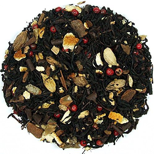 Arctic Fire Fruit Tea 100g Loose Leaf Natural Organic Orange Peel Blend of Spices Chocolate Ceylon Red Pink Pepper