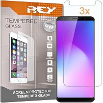 REY Bildschirmschutz 3er Pack Für ULEFONE Armor 12 5G - Gehärtetes Glas 9H+