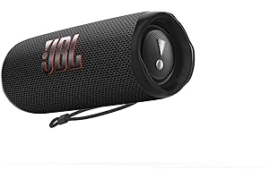 JBL Flip 6 - Tragbarer Lautsprecher, Schwarz