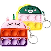 Pack De 2 Housses De Clés Licorne - Capuchons Mignons Pour Porte-clés, Détachables, Neuf Avec étiquettes