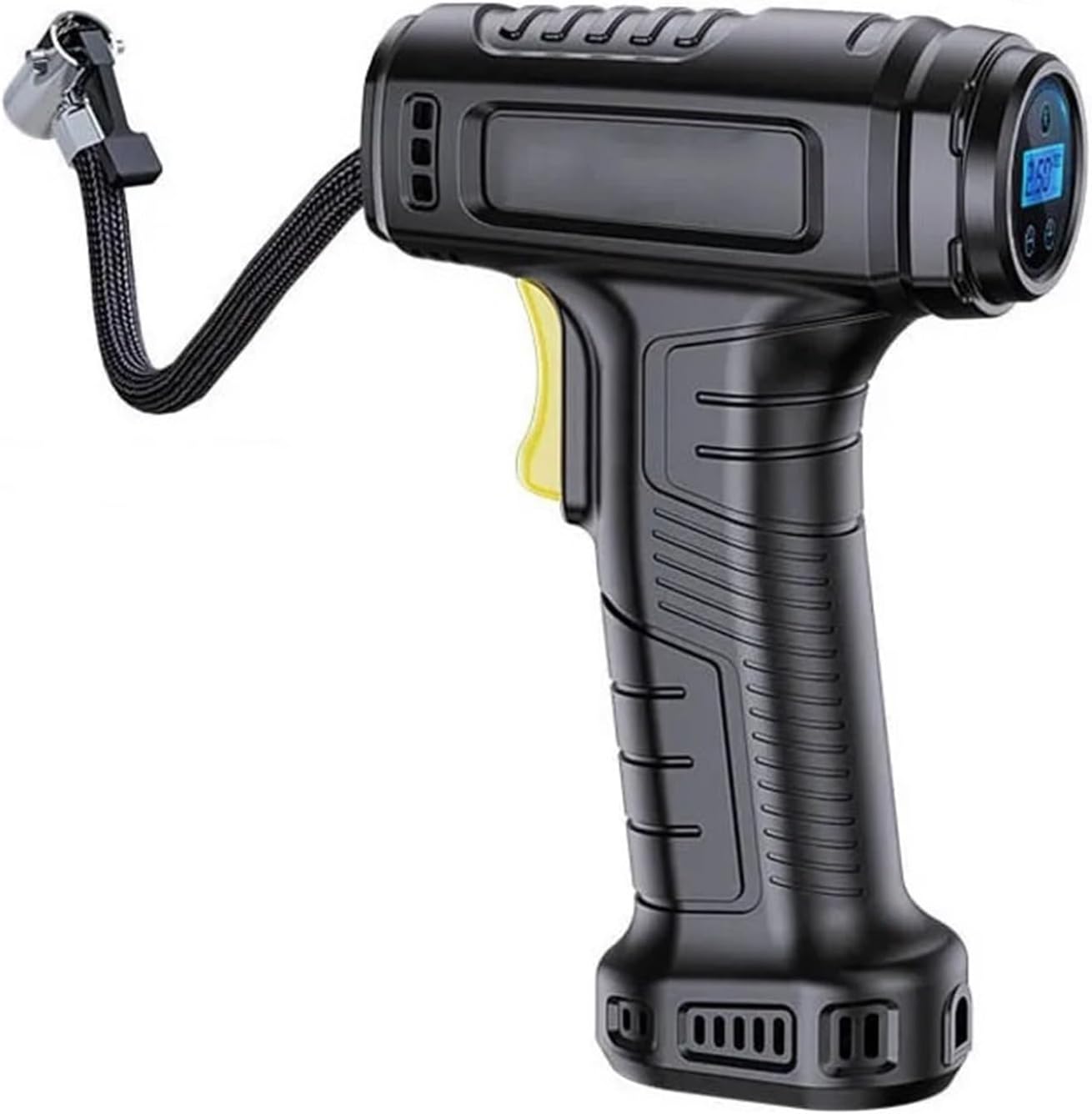 WAFOHSR Compresor De Aire Portátil De 120W, Bomba De Aire Inalámbrica/con Cable For Coche, Inflador De Neumáticos Portátil, Compresor De Aire Digital For Inflar Neumáticos FáCil De Usar(Wireless)