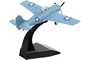 NUOTIE UOTIE 1/72 F4F Wild Cat USA Fighter Model World War II Vintage Warplane Metal Diecast Aircraft Military Display Airplane per esposizione collezione o regalo