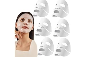 AFGQIANG Bio-Collagen Real Deep Mask - Collagen Deep Mask - Hydrating Overnight Mask,Collagen Mask for Face, Collagen Reverse Film Volume Peel off Mask, Bio Collagen Face Mask, Pure Collagen Films (6pcs)