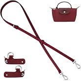 KIYOMIL Le Pliage Kılıfı i&ccedil;in &Ccedil;anta Deri Kayış Değiştirme Ayarlanabilir Crossbody Omuz Askıları, Mini-nar Kırmızı, W0.47in, K