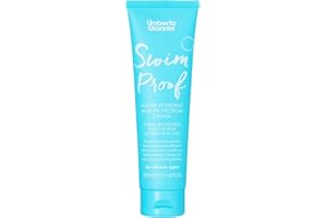 Umberto Giannini Swim Proof Hair Protecting Cream 150ml - Leave in Hair Cream with UV Protection - Prevents Damage from Sun, Sea & Chlorine. Infused with Coconut & Olive Oil. Vegan & Cruelty Free.