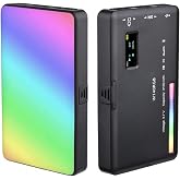 FototekFotoğraf W140 Rgb Led Işık Paneli 2500K-9500K Fotoğraf Video Işık Şarj Edilebilir Pille Birlikte