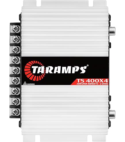 Taramp's MD 1800.1 Car Audio Amplifier 1 Channel 1800 Watts Rms 1