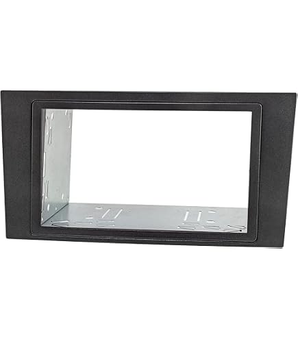 Cadre Radio Double DIN Pour Ford Mondeo MK3 (2003-2007) - Gris Anthracite - Compatible Radios Visteon 5000c/6000CD