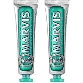 Marvis Classic Strong Mint Yoğun Naneli Diş Macunu, 85 ML x 2 Adet Set