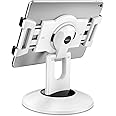 AboveTEK Retail POS Tablet Stand, 360° Swivel Business iPad Stand, 6-13" iPad Pro/Air/Mini Commercial Tablet Mount Holder, Rotating Design for Store Kiosk Office Showcase Reception Kitchen Desktop