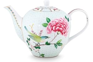 Pip Studio Théière Blushing Birds - Blanc - 1600 ml