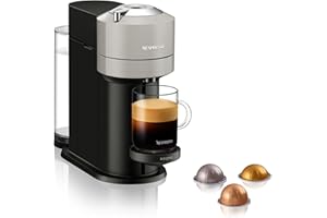 Nespresso Machine à Café Krups Vertuo Next Gris Clair Cafetière YY4298FD