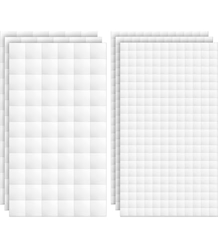 Cobee 1650 Stück 3D Klebepunkte Doppelseitig, 6 × 6mm und 12 × 12mm
