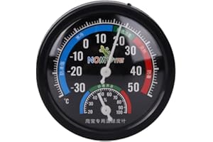 Amazingdeal365 Thermomètre pour vivarium pour reptile - Hygromètre - Jauges à cadran