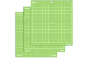 AIRCUT - Tappetino da taglio per cricut Maker/Explore Air 2/Air/One, Standard Cutting Mat per Cricut Joy Quilting Cricket taglio Mats per Cricut, Confezione da 3 Verde