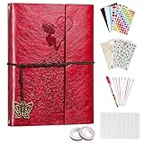 ALBUM SCHWARZE SEITEN - Die vintage fotoalbum sind durch einen hochwertigen Edelstahlring gebunden. Die Ringe sind leicht zu öffnen und schließen, So können Sie bei Bedarf weitere schwarze Seiten hinzufügen