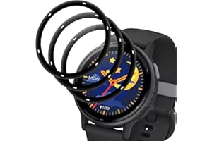 Supershieldz Panzer Schutz Glas für Garmin Vivoactive 5, 3D-Vollständige Schutzfolie, Anti-Kratzen 9H Härte Panzerfolie, HD Klar Displayschutz, Anti-Bläschen - 3 Stück