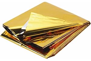 déliktess MFB Provence® - 10 couvertures de Survie isothermiques 210 x 160 cm - Couvertures de Secours d'urgence