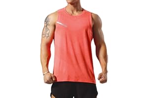 GYMAPE Hombre Atlético Entrenamiento Camisetas sin Mangas Sin Mangas Musculación Camisetas para Correr Entrenamiento Secado rápido Gimnasio Ropa Deportiva
