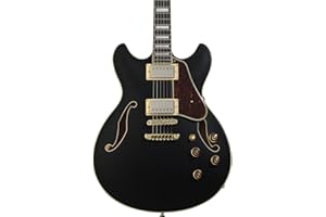Ibanez AS73G-BKF - Chitarra Elettrica Semi-Hollow Body - Black
