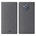 Produktbild Eactcoo Ersatz für Nokia 9 Pureview Hülle,Premium PU Leder klappbares Folio Flip Case TPU Cover Bumper Tasche Mit Standfunktion Magnetverschluss Kartenfach Wallet Handyhülle(Nokia 9 Pureview, Gray)