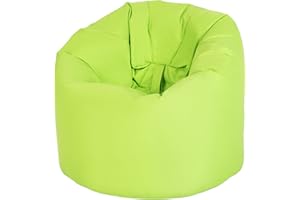 Ready Steady Bed Chaise Jardin Pouf - Extérieur Intérieur Siège Pouf Lounges - Conception Ergonomique pour Le Soutien du Corps - Résistant à l'eau - Durable et Confortable (Vert)
