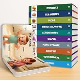 My First Library Box Set 10 Board Books | Premium Quality Kids Books for 1 Year - 4 Year Old | Early Learning Books - About M