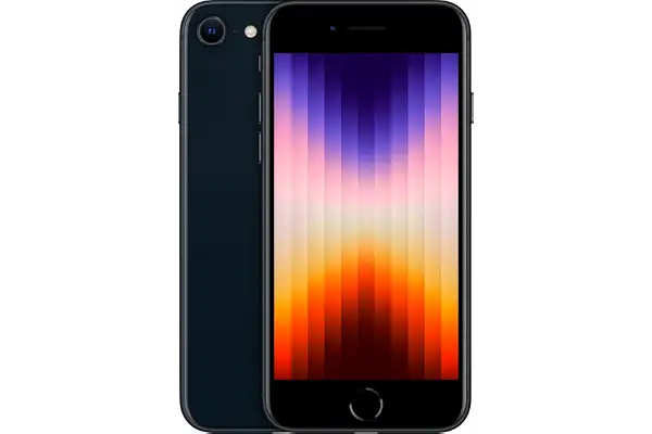 Apple iPhone SE (3.ª Gen), 64GB, Medianoche (Reacondicionado)