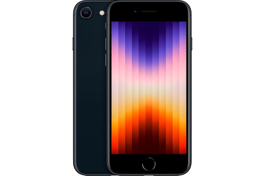 Apple iPhone SE 3, Generation, 64GB, Mitternacht (Generalüberholt)