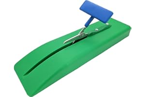 PETA Easi-Grip Mounted Table Top Scissors on a Plastic Base with Rubber Feet, Increase Stability and Leverage, Ideal for Anyone with Poor Hand Control, Weak Hand Strength and Tremors, 45mm Blade