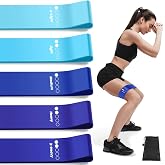 Resistance Bands, Exercise Bands Resistance Bands Set With 5 Resistance Levels, Skin-Friendly Workout Bands for Indoor Fitnes