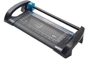 Avery A4 A4TR Office Trimmer - Paper Cutter, Black and Teal