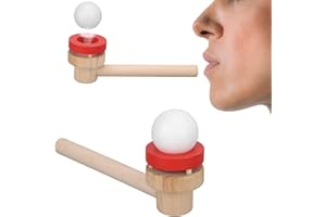 BRRNOO Ejercitador de Pulmón Y Removedor de Mucosidad, Bola de Soplado, Ejercicio de Respiración, Suspensión, Aprendizaje, Dispositivo de Entrenamiento de Capacidad Pulmonar para Niños, Mucosidad Naturalment