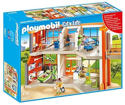 Playmobil - 6657 - Hopital pédiatrique aménagé