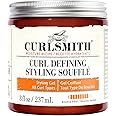 Curlsmith Curl Defining Styling Soufflé - Vegan Medium Hold Styling Gel for Wavy, Curly and Kinky Hair (237ml)