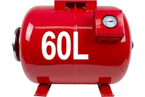 Expansionskärl, trycktank, tryckkittel, kolstål, 60 l membranpanna