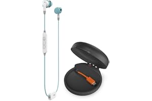 HARMAN JBL JBLINSP700TEL Inspire 700 bezprzewodowe słuchawki douszne sportowe z ładowarką, kolor niebieski i niebieski