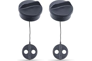 2-pak korków wlewowych do modeli STIHL FS40 FS44 FS56 FS86 FS90 FS38 FS45 FS45 FS55 FS80 FS120 i innych modeli, AUMEL korek wlewu paliwa akcesoria do trymera części zamienne